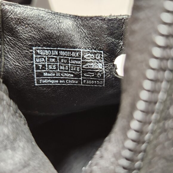 TSUBO POINTED TOE DRESS ANKLE BOOTS ZIPPERD BACK US SIZE 7 - Picture 13 of 14